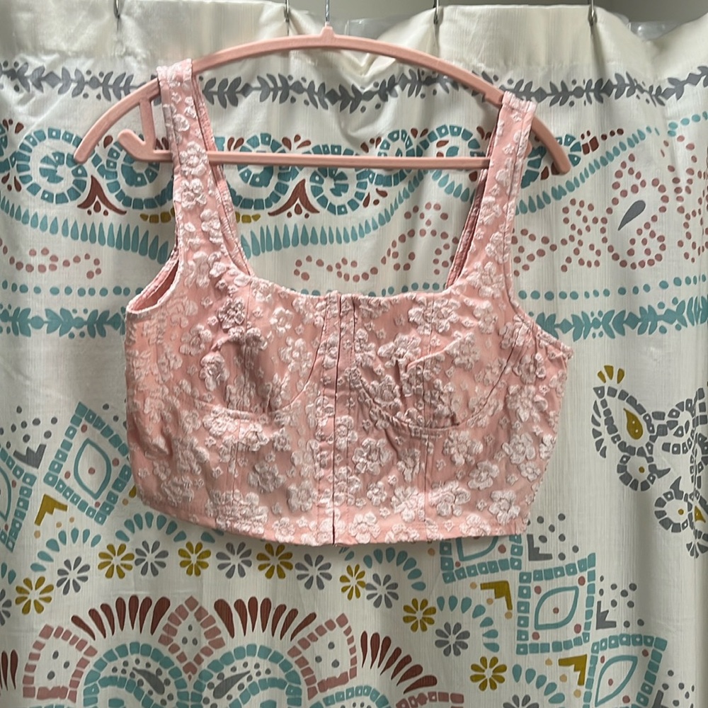 Wild fable corset top